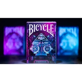 Spielkarten Gilded Cobalt Bicycle Cybershock Playing Cards