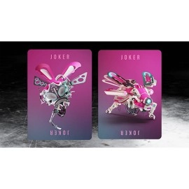 Spielkarten Gilded Cobalt Bicycle Cybershock Playing Cards