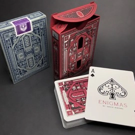 Spielkarten ENIGMAS Puzzle Hunt (RED) Playing Cards