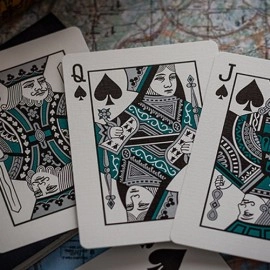 Spielkarten Limited Edition Lounge  in Terminal Teal by Jetsetter Playing Cards
