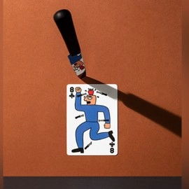 Spielkarten Henry & Sally Playing Cards by Art of Play