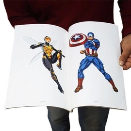 Magic Coloring Book (AVENGERS) by JL Magic