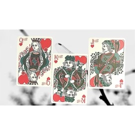 Spielkarten Gilded Bicycle Dragonfly (Teal) Playing Cards