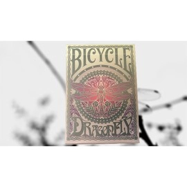 Spielkarten Gilded Bicycle Dragonfly (Teal) Playing Cards