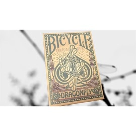 Spielkarten Gilded Bicycle Dragonfly (Tan) Playing Cards