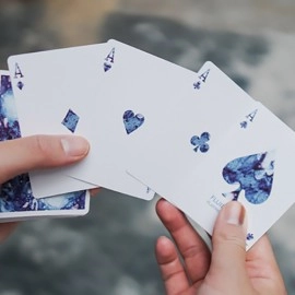 Spielkarten Fluid Art Blue (Standard Edition) Playing Cards