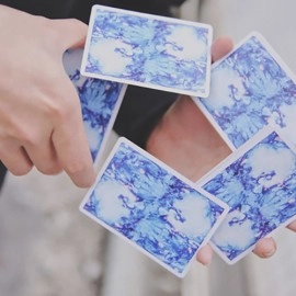 Spielkarten Fluid Art Blue (Standard Edition) Playing Cards