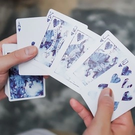 Spielkarten Fluid Art Blue (Standard Edition) Playing Cards