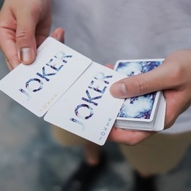 Spielkarten Fluid Art Blue (Standard Edition) Playing Cards