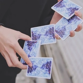 Spielkarten Fluid Art Blue (Cardistry Edition) Playing Cards