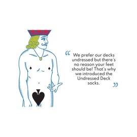 The Undressed Deck SOCKS by Edi Rudo