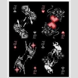 Spielkarten Stardust Black Edition Playing Cards