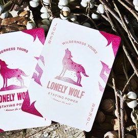 Spielkarten Lonely Wolf Pink Edition Playing Cards