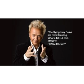 Symphony Coins (US Kennedy) Gimmicks and Online Instructions by RPR Magic Innovations