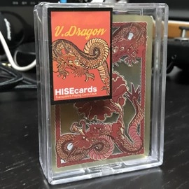 Spielkarten Dragon Transparent Playing Cards (Fire Red)