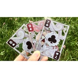 Spielkarten Dragon Transparent Playing Cards (Fire Red)