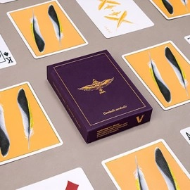 Spielkarten Feather Deck: Goldfinch Edition (Gold) by Joshua Jay