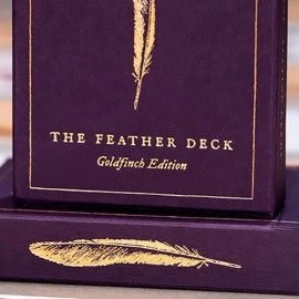 Spielkarten Feather Deck: Goldfinch Edition (Gold) by Joshua Jay