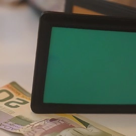 Chameleon Skin Wallet by Jim Steinmeyer