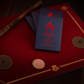 BRAND OF FIRE / RED (Gimmicks and Online Instructions) by Federico Poeymiro