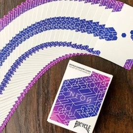 Spielkarten Bicycle Neon Cardistry Blue Aurora Playing Cards