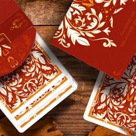 Spielkarten Leaves Autumn Playing Cards by Dutch Card House Company
