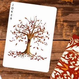 Spielkarten Leaves Autumn Playing Cards by Dutch Card House Company