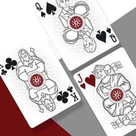 Spielkarten North Star Playing Cards Luxury Red Edition by James Anthony and MagicWorld