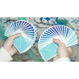 Spielkarten Flexible Gradients Blue Playing Cards by TCC