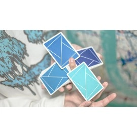 Spielkarten Flexible Gradients Blue Playing Cards by TCC