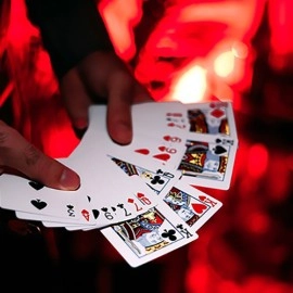 Spielkarten X Deck (Red) Signature Edition Playing Cards by Alex Pandrea