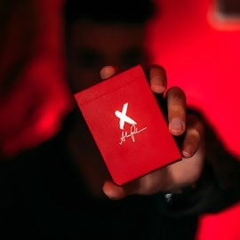 Spielkarten X Deck (Red) Signature Edition Playing Cards by Alex Pandrea