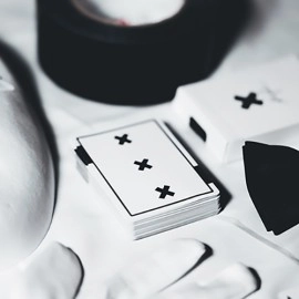 Spielkarten X Deck (White) Signature Edition Playing Cards by Alex Pandrea