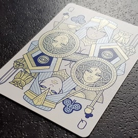 Spielkarten Pantheon Azure Playing Cards by Giovanni Meroni