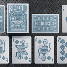 Spielkarten Bicycle Robot Playing Cards (Factory Edition)