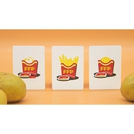 Spielkarten Fries Playing Cards by Fast Food Playing Cards