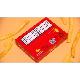 Spielkarten Fries Playing Cards by Fast Food Playing Cards