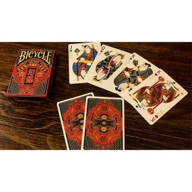 Spielkarten Bicycle Genso Blue Playing Cards by Card Experiment