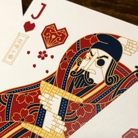 Spielkarten Bicycle Genso Blue Playing Cards by Card Experiment