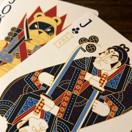 Spielkarten Bicycle Genso Blue Playing Cards by Card Experiment