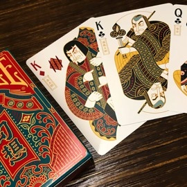 Spielkarten Bicycle Genso Green Playing Cards by Card Experiment