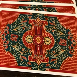 Spielkarten Bicycle Genso Green Playing Cards by Card Experiment