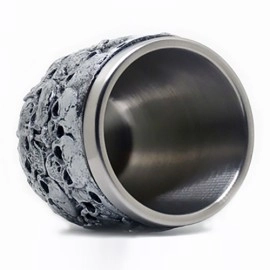 Silver Lost Souls Chop Cup by Mike Busby