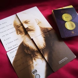 Spielkarten Johannes Brahms (Composers) Playing Cards