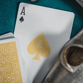 Spielkarten Gold ICON Playing Cards by Riffle Shuffle