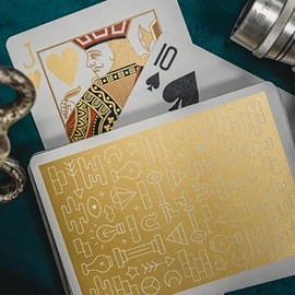 Spielkarten Gold ICON Playing Cards by Riffle Shuffle