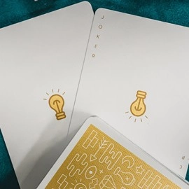 Spielkarten Gold ICON Playing Cards by Riffle Shuffle