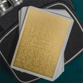 Spielkarten Gold ICON Playing Cards by Riffle Shuffle