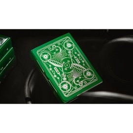 Spielkarten Soundboards V4 Green Edition Playing Cards by Riffle Shuffle
