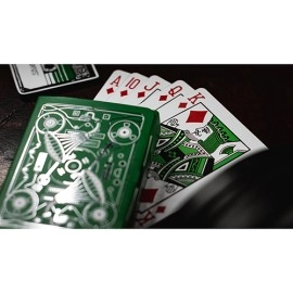 Spielkarten Soundboards V4 Green Edition Playing Cards by Riffle Shuffle